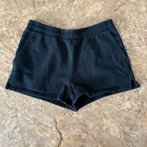 Aritzia fleece shorts